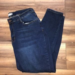 High rise skinny jeans. Size 16